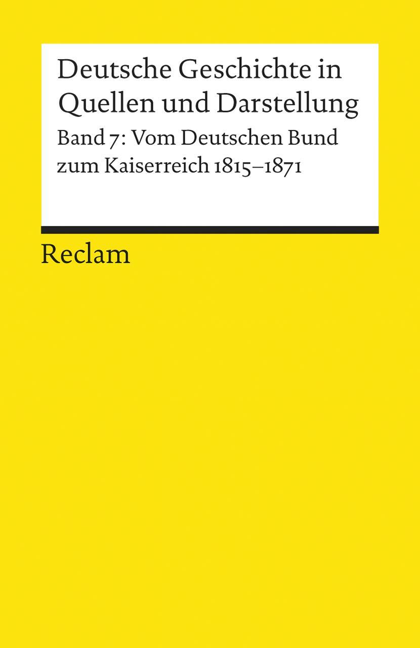 Cover: 9783150170076 | Deutsche Geschichte 7 in Quellen und Darstellung | Hardtwig (u. a.)