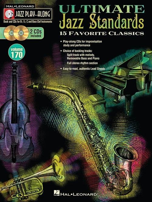 Cover: 9781476867663 | Ultimate Jazz Standards - Jazz Play-Along Vol. 170 Book/Online...