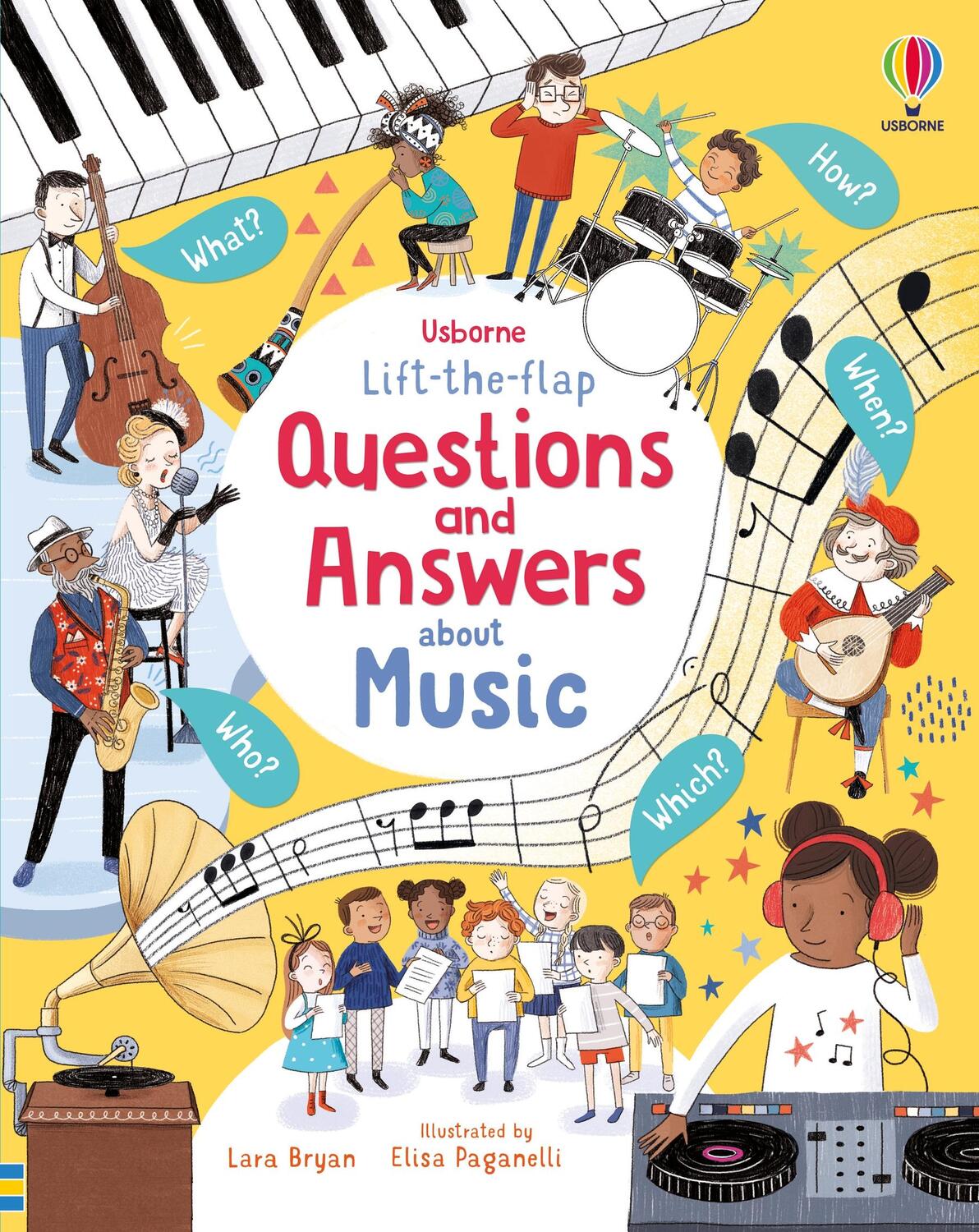 Cover: 9781474959964 | Lift-the-flap Questions and Answers About Music | Lara Bryan | Buch