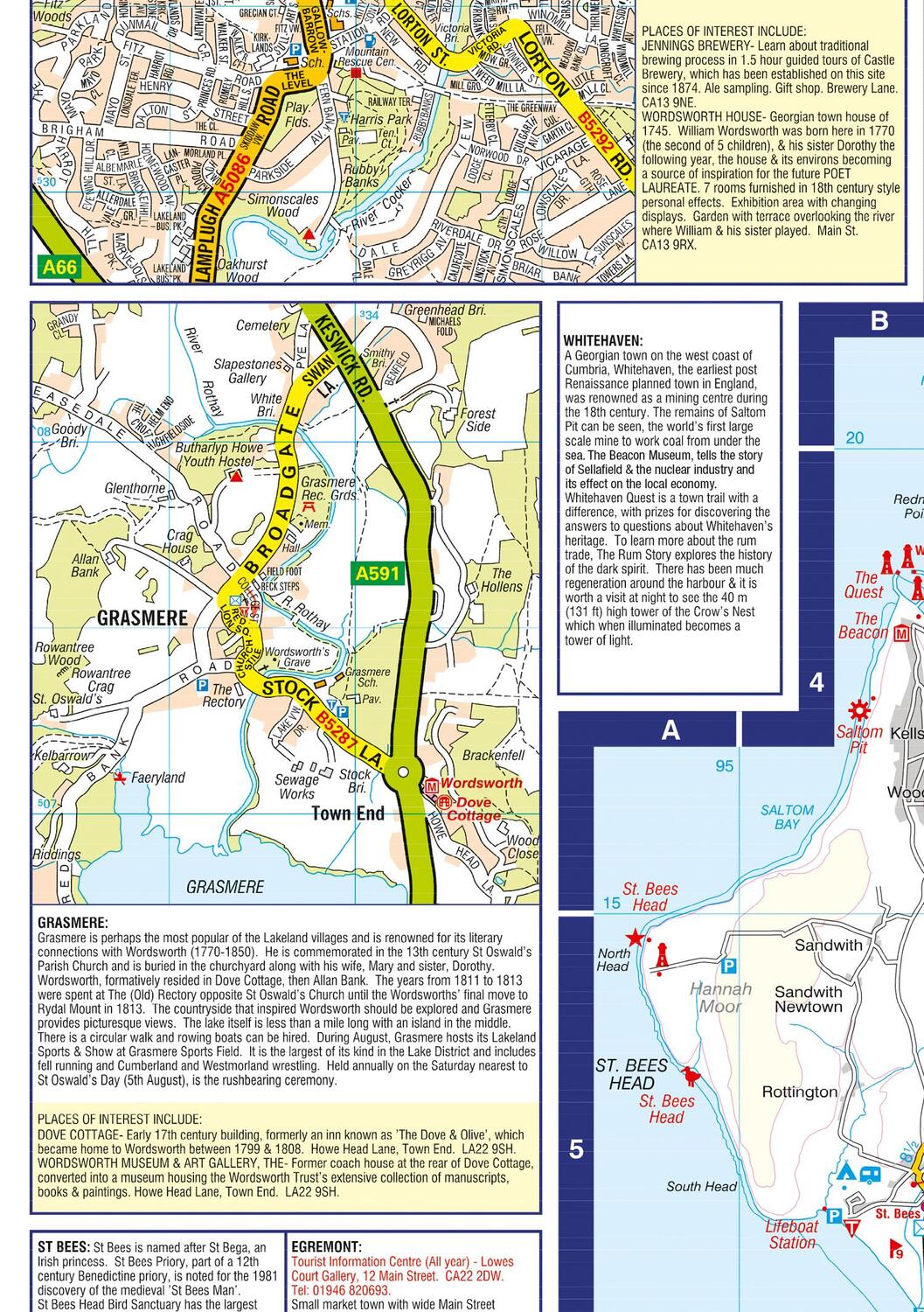 Bild: 9780008388126 | Lake District A-Z Visitors' Map | A-Z Maps | (Land-)Karte | Englisch