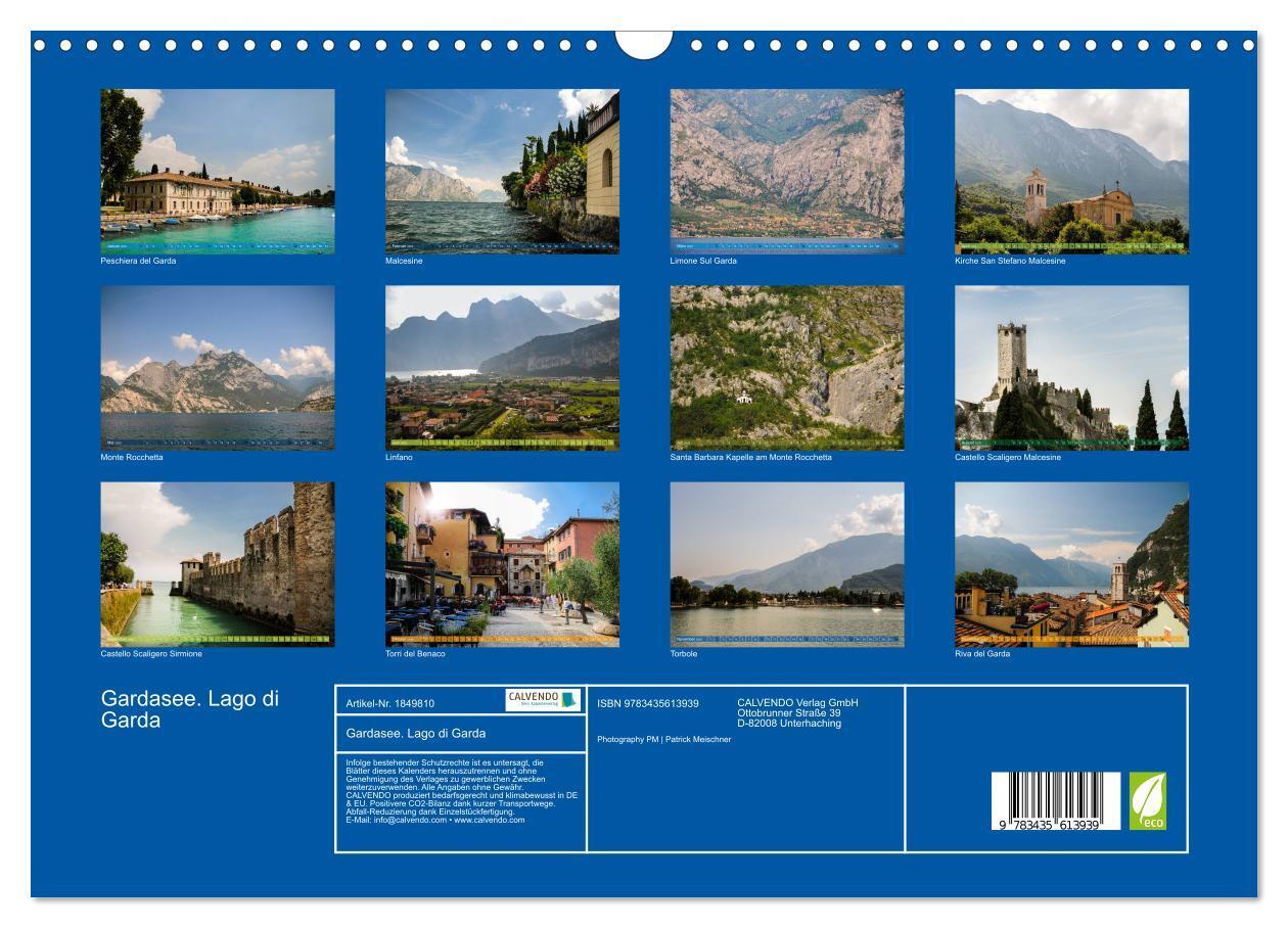 Bild: 9783435613939 | Gardasee. Lago di Garda (Wandkalender 2025 DIN A3 quer), CALVENDO...