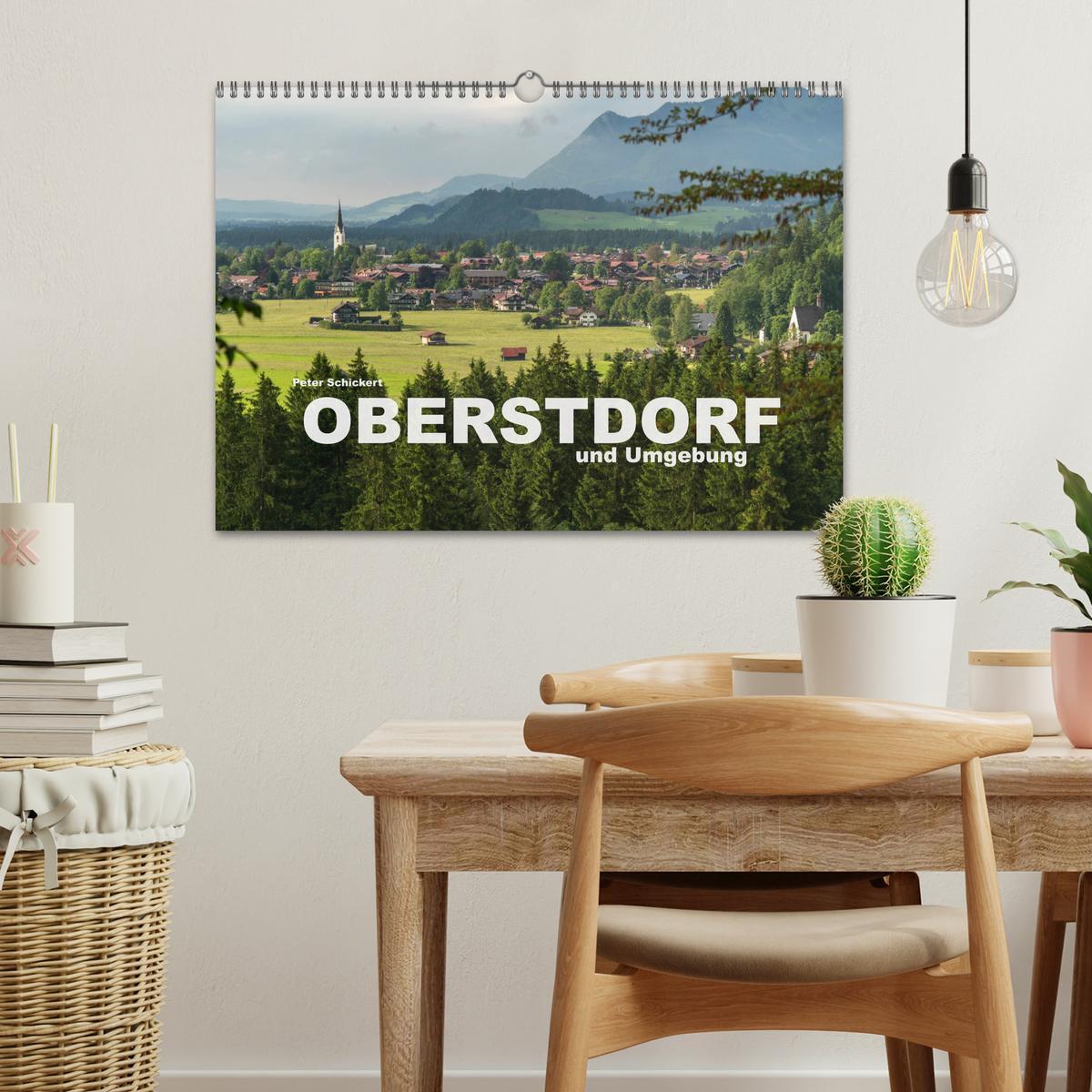 Bild: 9783435411115 | Oberstdorf und Umgebung (Wandkalender 2025 DIN A3 quer), CALVENDO...