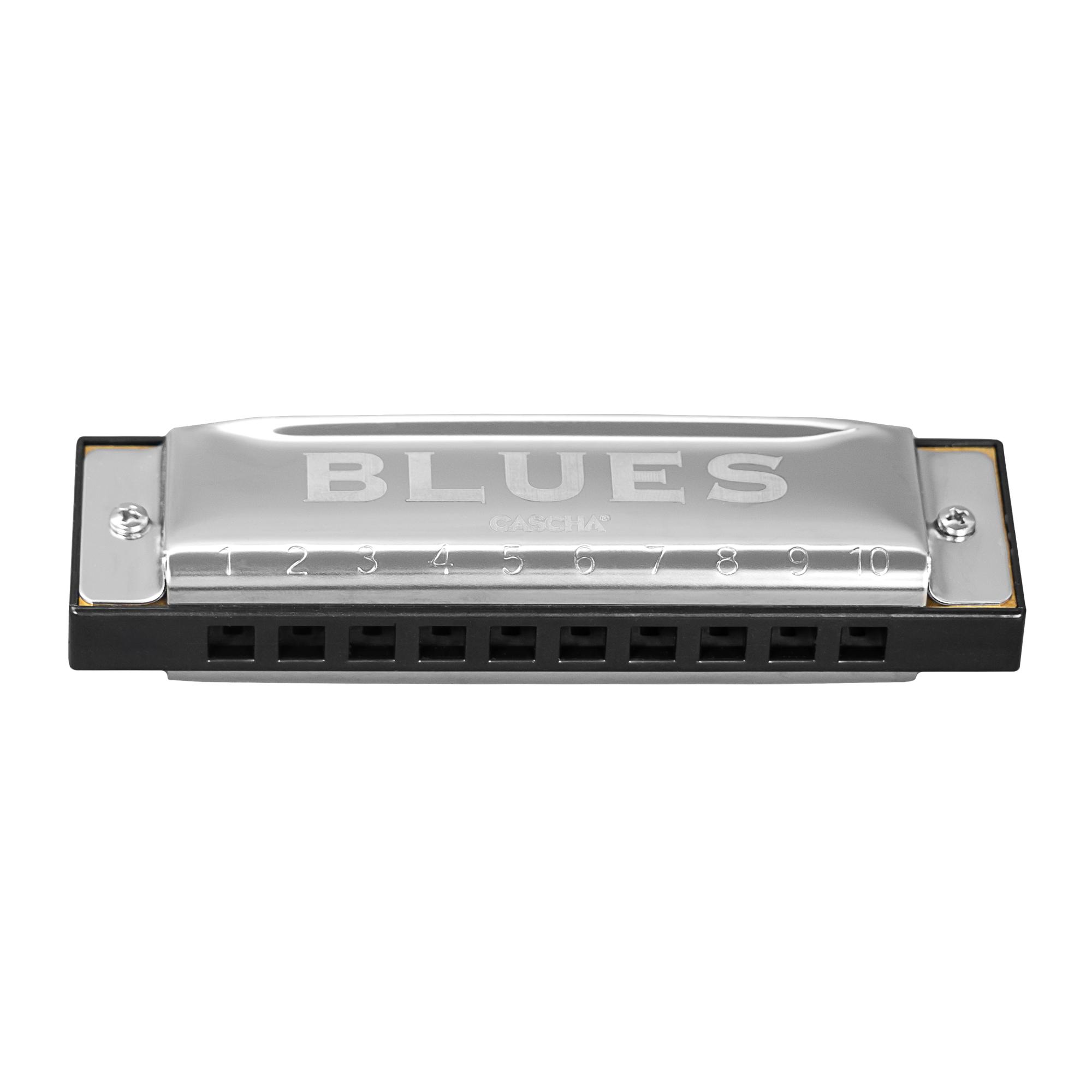 Bild: 4026929918963 | Blues Harmonica in C (incl. case and cleaning cloth) | Deutsch | 2024