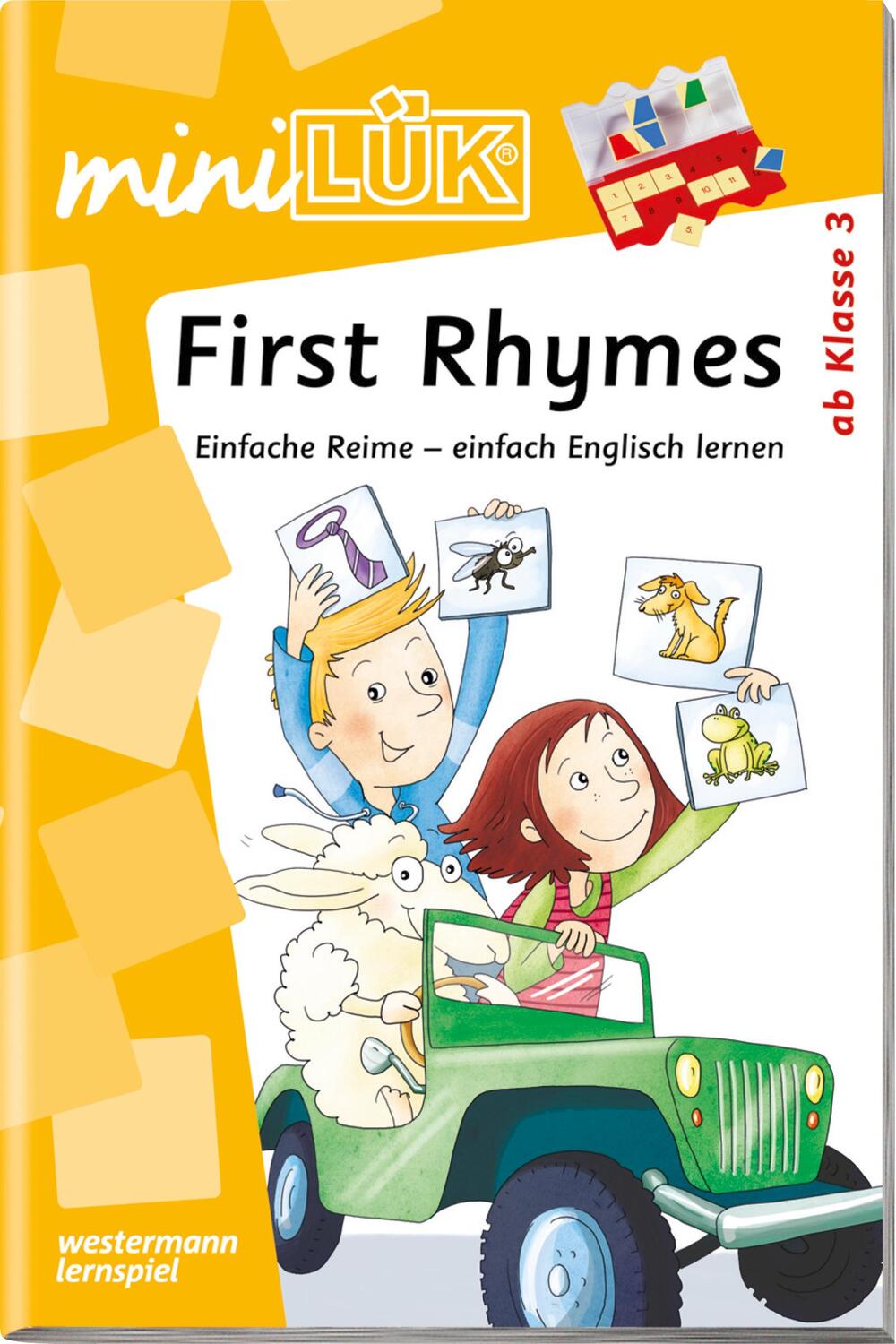 Cover: 9783837744477 | miniLÜK. First Rhymes: Einfache Reime | einfach Englisch lernen | 2013