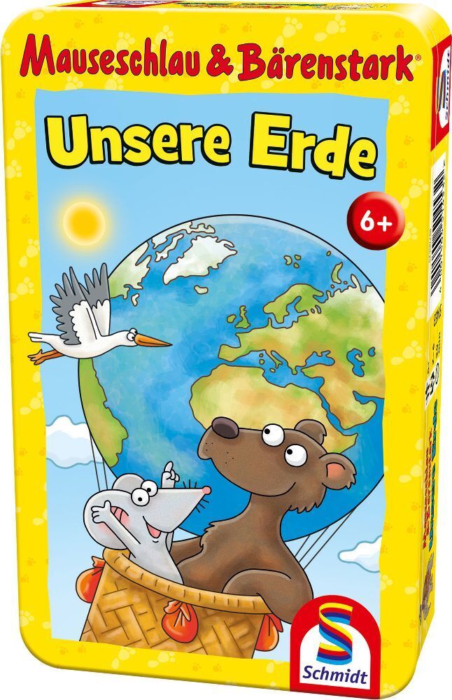 Cover: 4001504514532 | Mauseschlau &amp; Bärenstark, Unsere Erde | Spiel | Metalldose | 51453