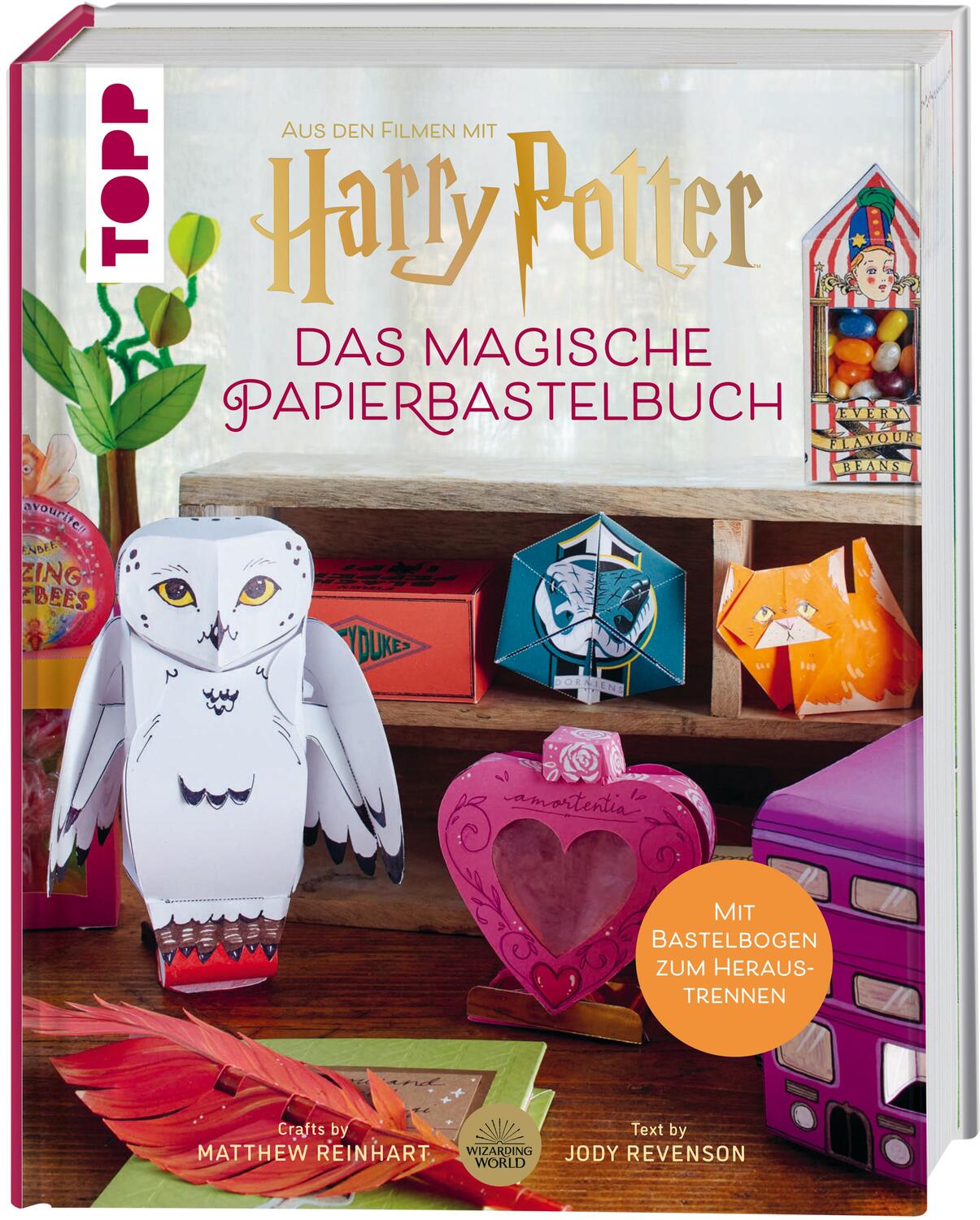 Cover: 9783735890429 | Harry Potter - Das magische Papierbastelbuch | Jody Revenson | Buch