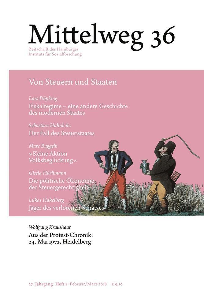 Cover: 9783868547450 | Mittelweg 36 - Von Steuern und Staaten | Taschenbuch | 132 S. | 2018