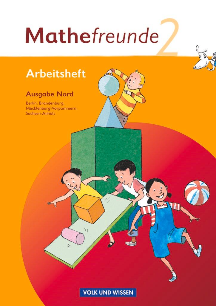 Cover: 9783060826421 | Mathefreunde 2. Schuljahr. Nord. Arbeitsheft. Brandenburg,...