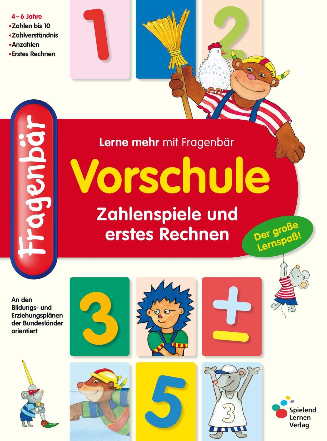 Cover: 9783940811110 | Vorschule. Zahlenspiele und erstes Rechnen | Broschüre | Deutsch