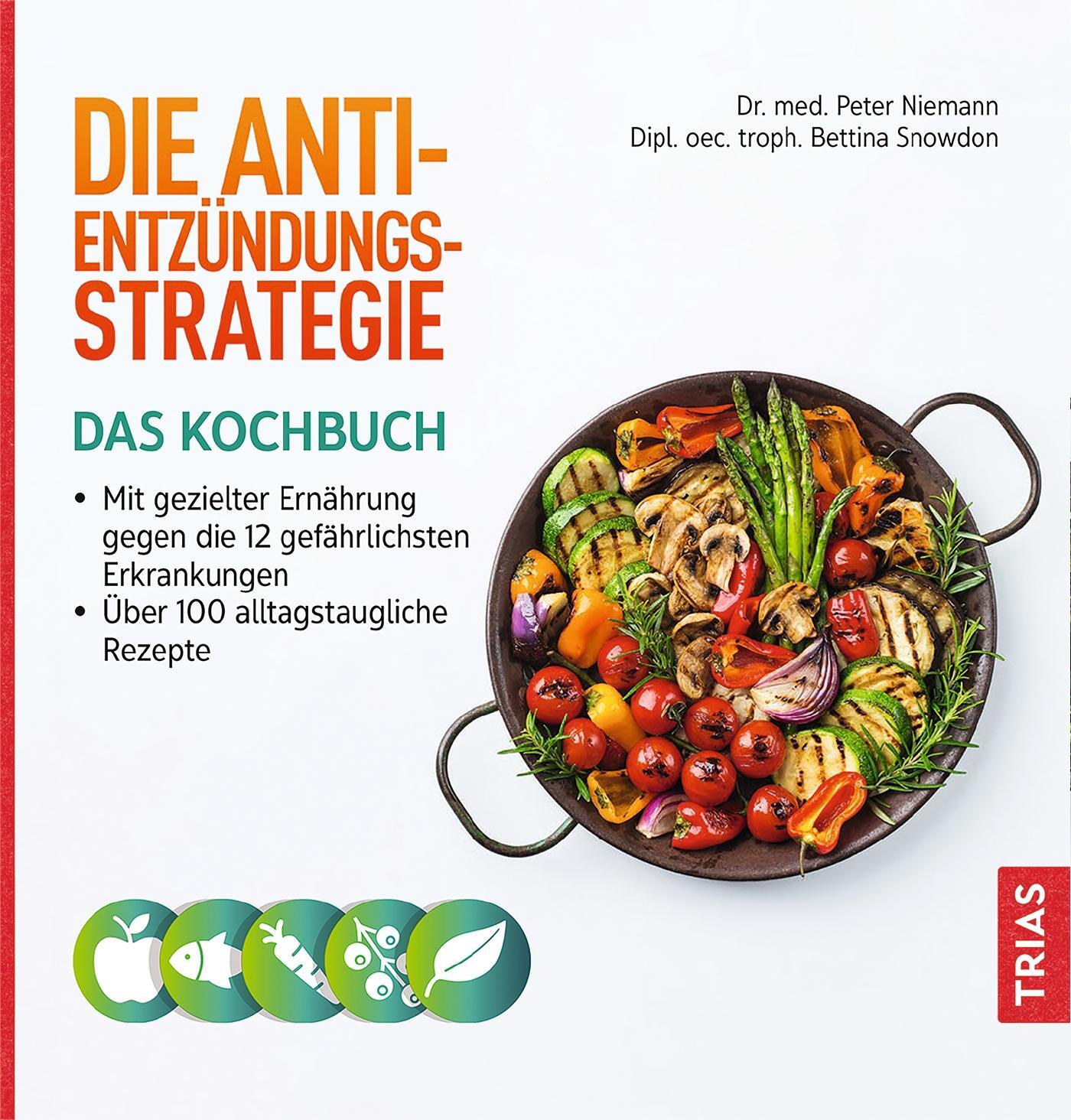Cover: 9783432114149 | Die Anti-Entzündungs-Strategie - Das Kochbuch | Peter Niemann (u. a.)
