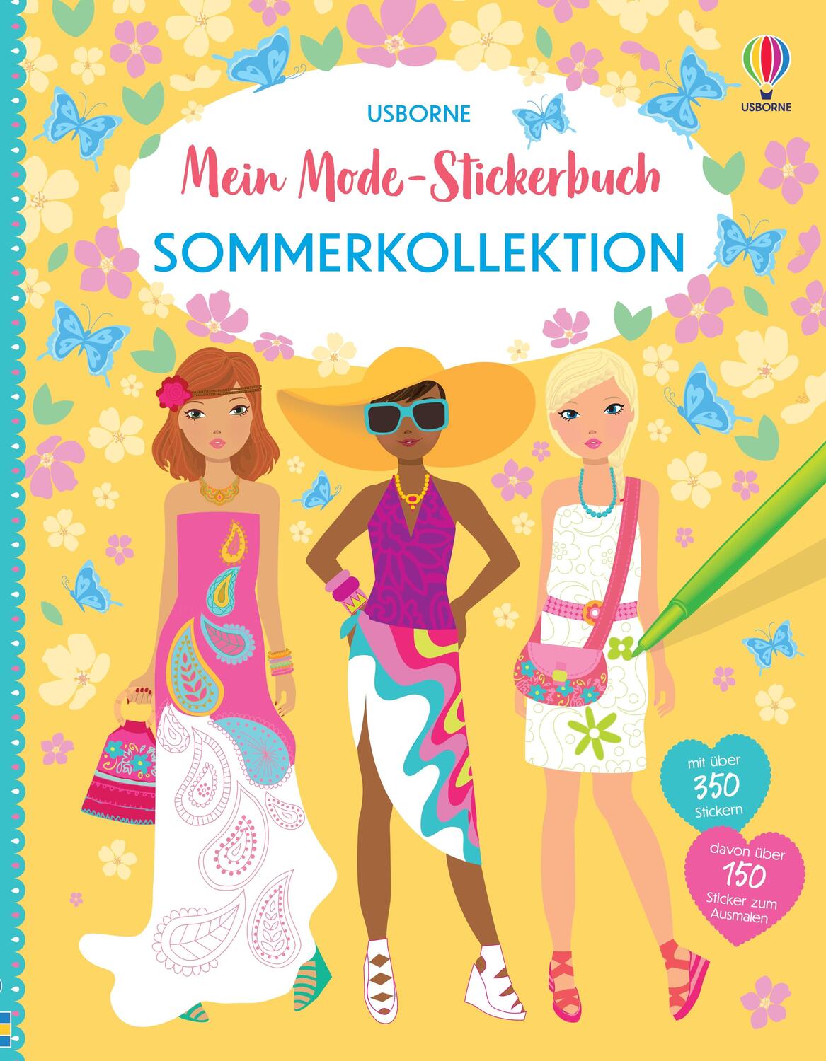 Cover: 9781789418774 | Mein Mode-Stickerbuch: Sommerkollektion | Fiona Watt | Taschenbuch