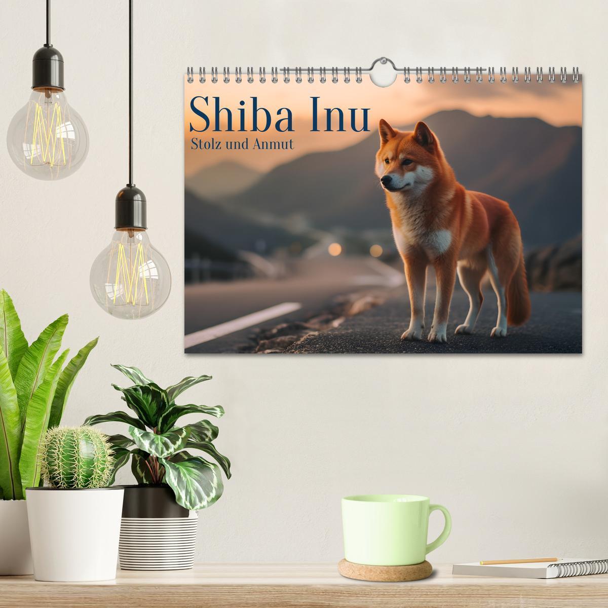 Bild: 9783383843754 | Shiba Inu - Stolz und Anmut (Wandkalender 2025 DIN A4 quer),...