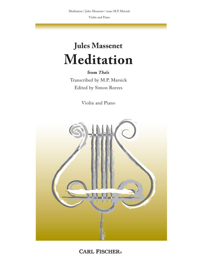 Cover: 798408071875 | Meditation (Thais) | Jules Massenet | Buch | Carl Fischer