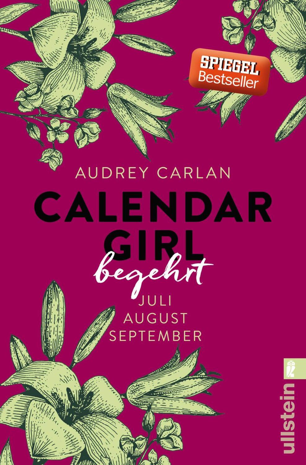 Cover: 9783548288864 | Calendar Girl 03 - Begehrt | Juli/August/September | Audrey Carlan