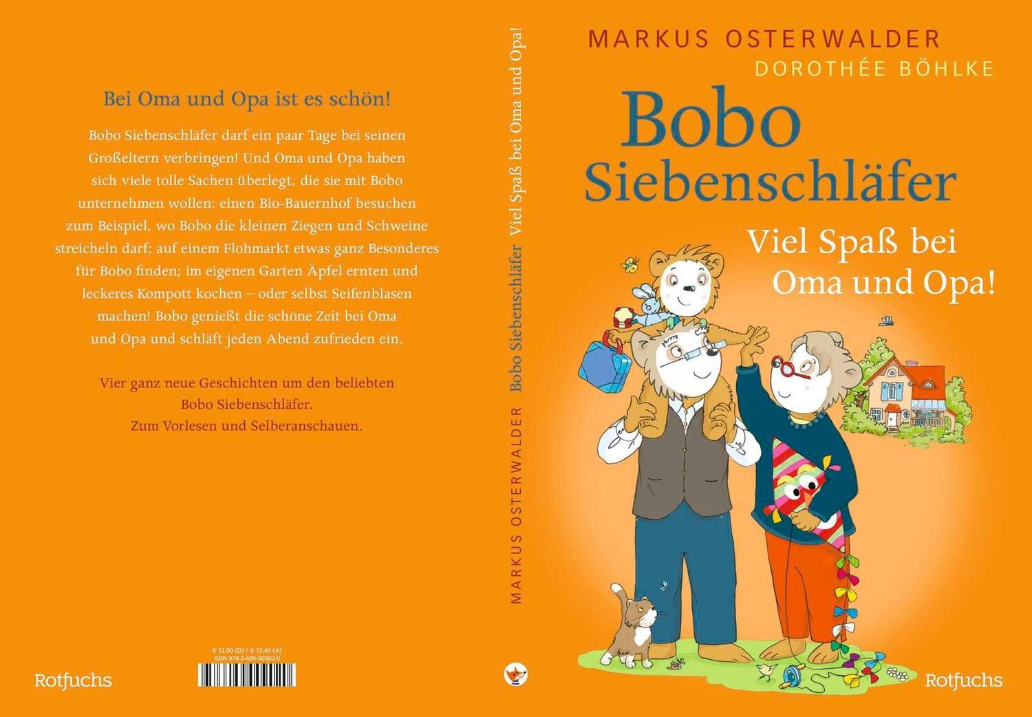 Rückseite: 9783499009020 | Bobo Siebenschläfer: Viel Spaß bei Oma und Opa! | Osterwalder (u. a.)