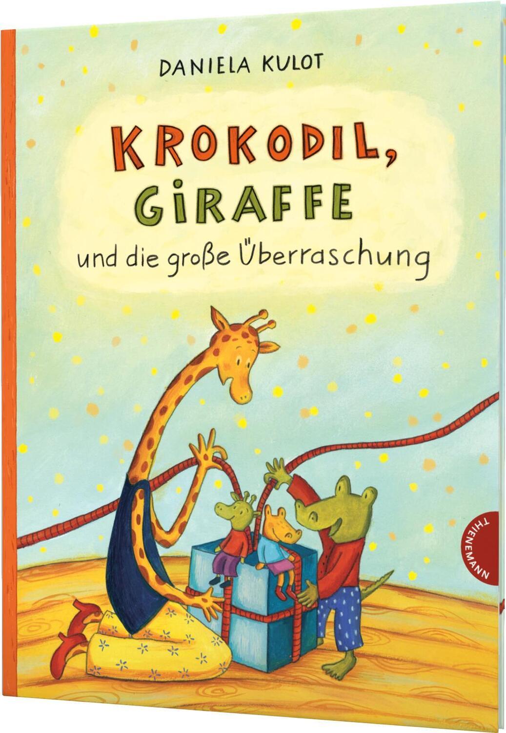 Cover: 9783522459433 | Krokodil und Giraffe: Krokodil, Giraffe und die große Überraschung