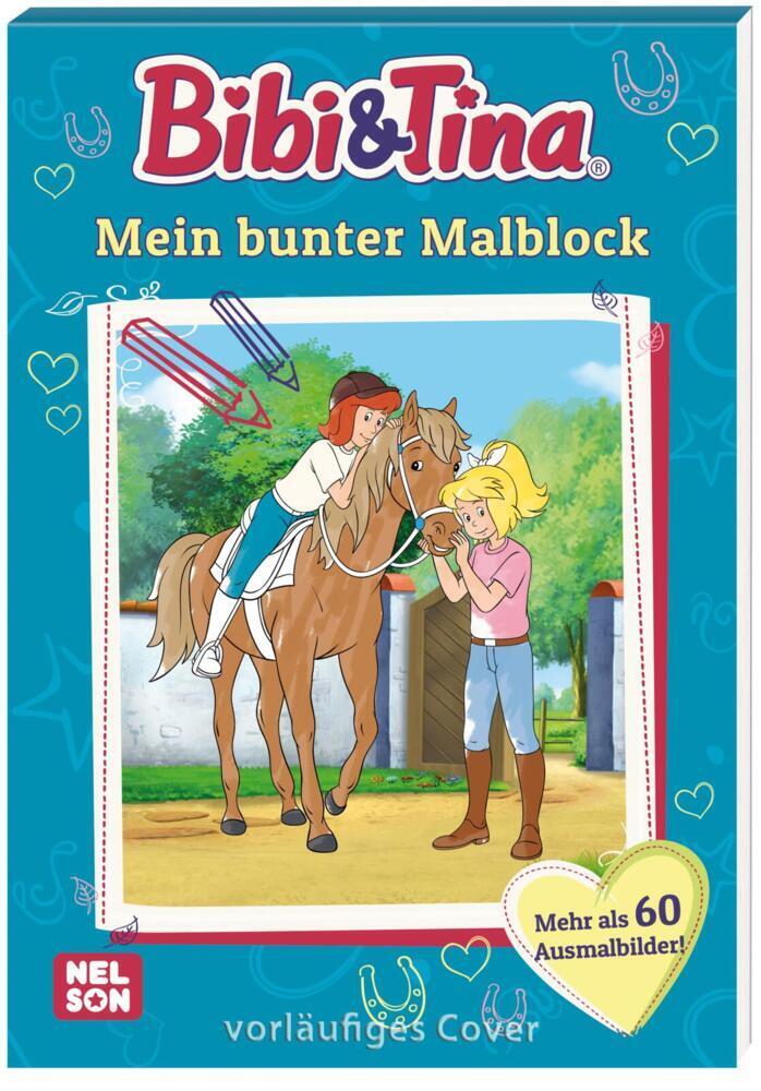 Cover: 9783845122120 | Bibi und Tina: Mein bunter Malblock | Kinderbeschäftigung ab 4 Jahren