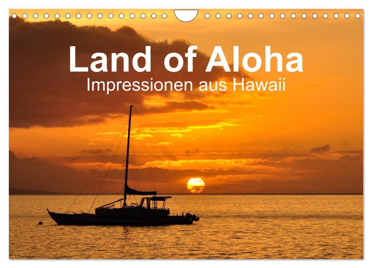 Cover: 9783383605291 | Hawaii - Land of Aloha (Wandkalender 2024 DIN A4 quer), CALVENDO...