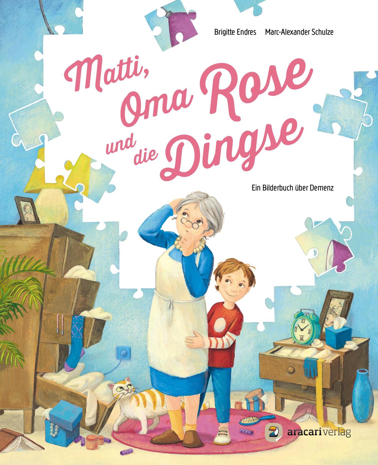 Cover: 9783907114209 | Matti, Oma Rose und die Dingse | Ein Bilderbuch über Demenz | Endres