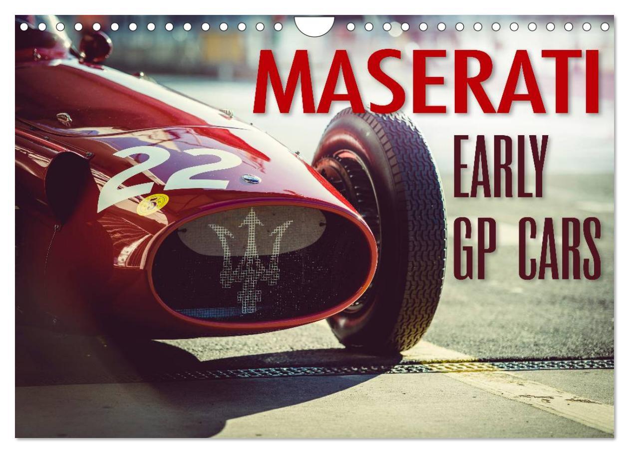 Cover: 9781325951840 | Maserati - Early GP Cars (Wall Calendar 2025 DIN A4 landscape),...