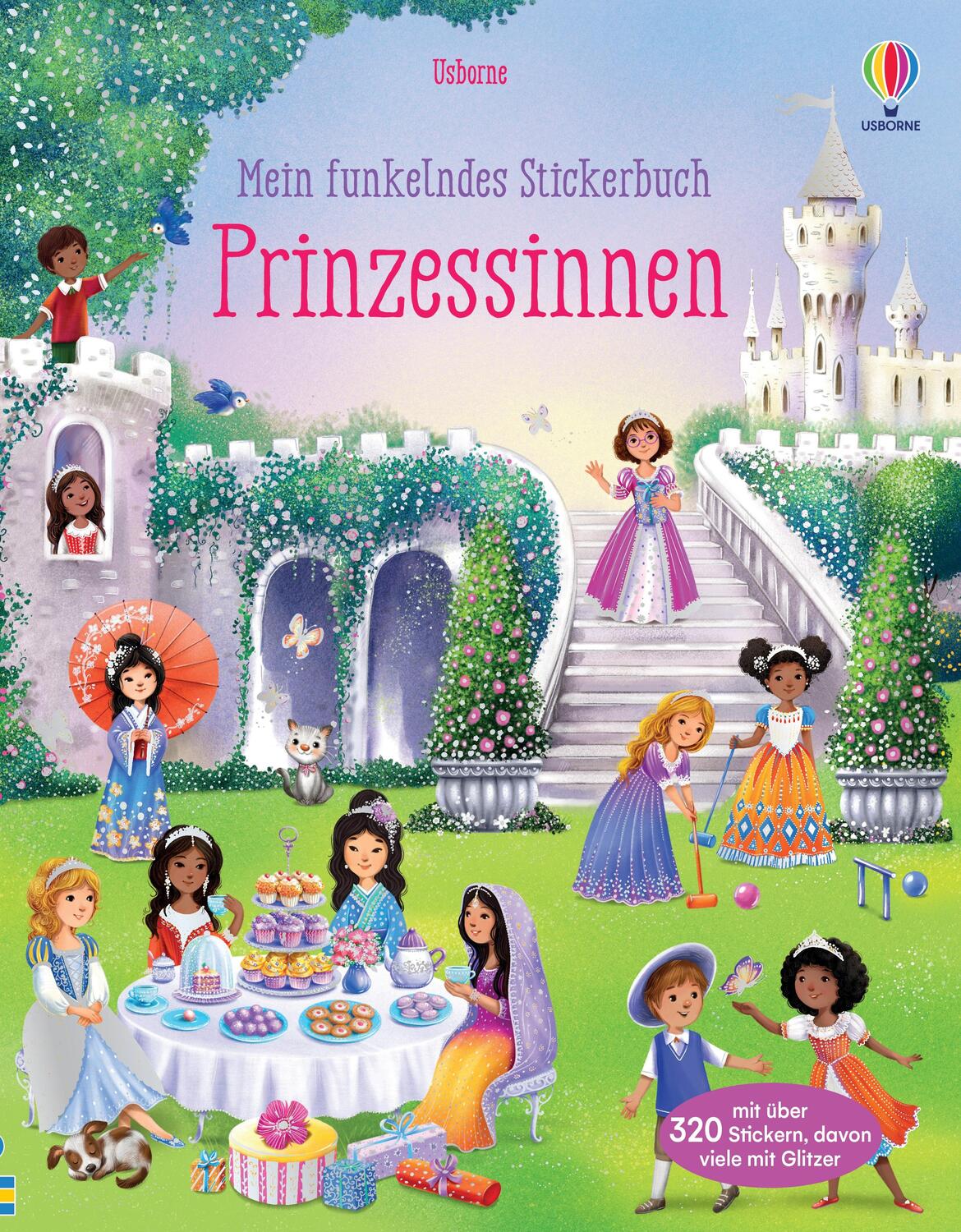 Cover: 9781035700394 | Mein funkelndes Stickerbuch: Prinzessinnen | Fiona Watt | Taschenbuch