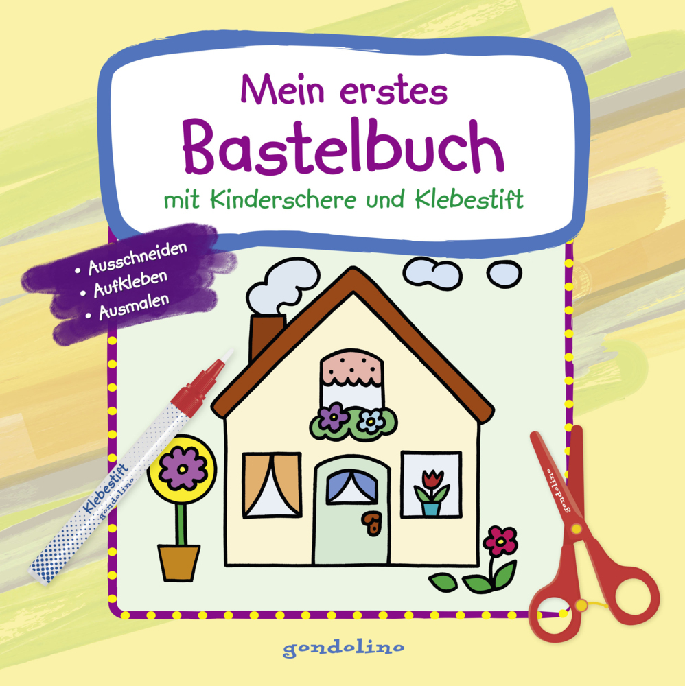 Cover: 9783811235540 | Mein erstes Bastelbuch mit Kinderschere und Klebestift (Haus) | Buch