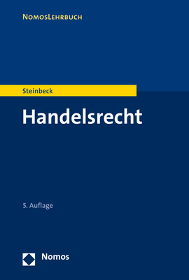 Cover: 9783848761999 | Handelsrecht | Anja Steinbeck | Taschenbuch | 264 S. | Deutsch | 2021