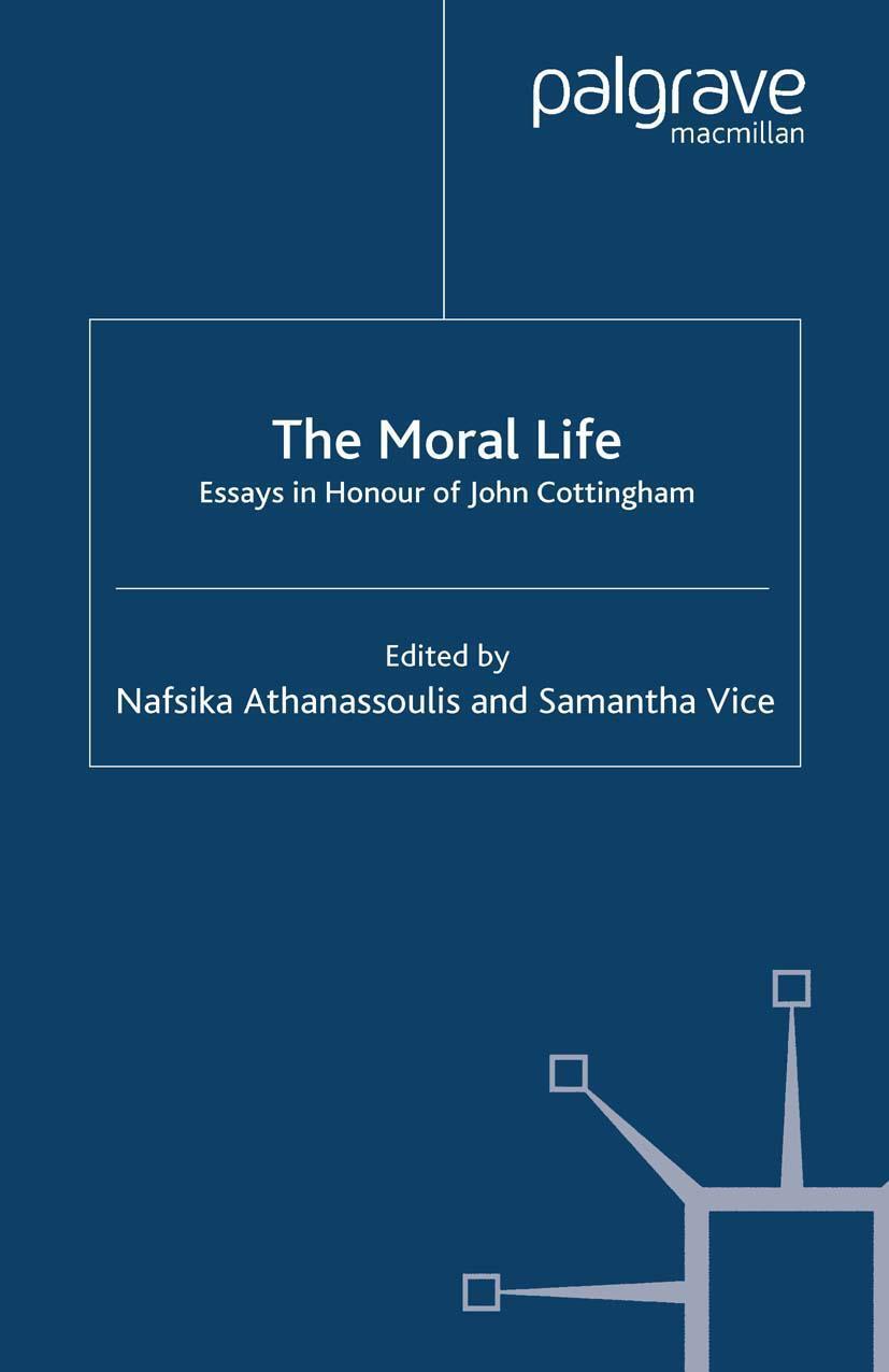 Cover: 9781349358250 | The Moral Life: Essays in Honour of John Cottingham | Taschenbuch | ix