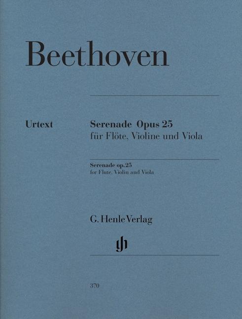 Cover: 9790201803708 | Flotenserenade Op.25 Urtext | Ludwig van Beethoven | Deutsch | 2008