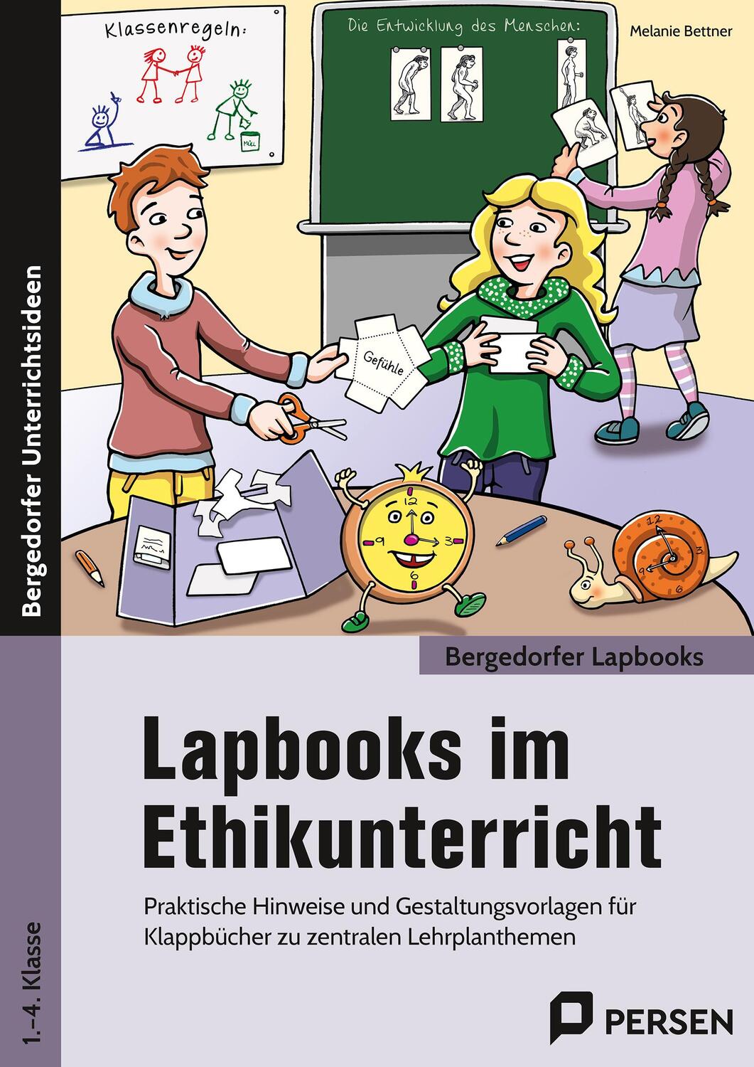 Cover: 9783403201779 | Lapbooks im Ethikunterricht - 1.-4. Klasse | Melanie Bettner | Buch
