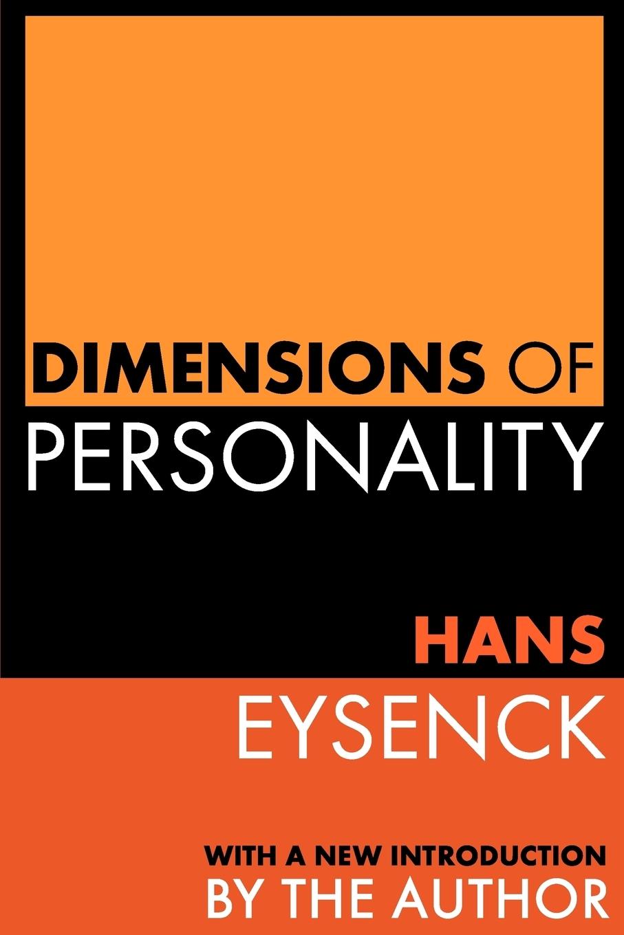 Cover: 9781560009856 | Dimensions of Personality | Hans Eysenck | Taschenbuch | Englisch