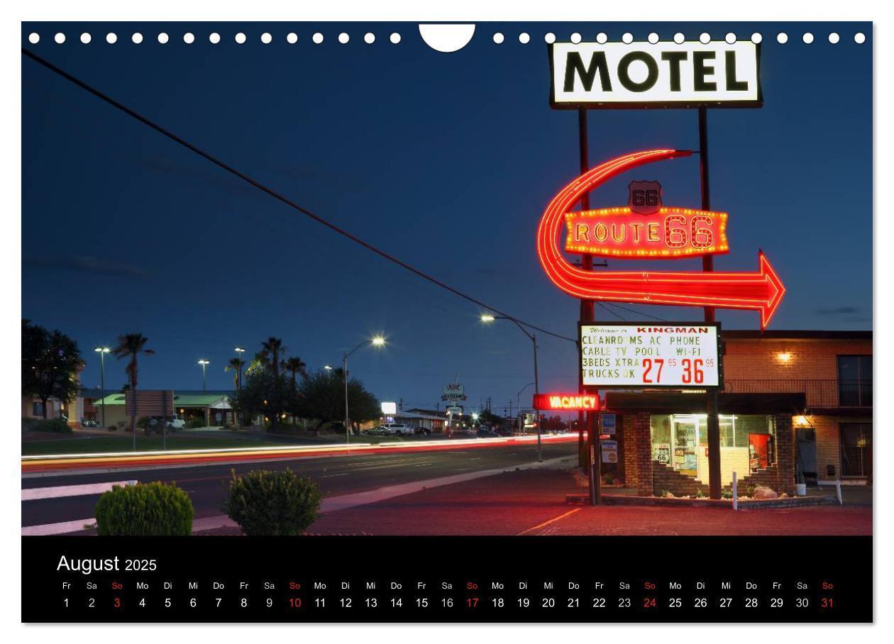 Bild: 9783435791767 | Route 66 im Südwesten (Wandkalender 2025 DIN A4 quer), CALVENDO...