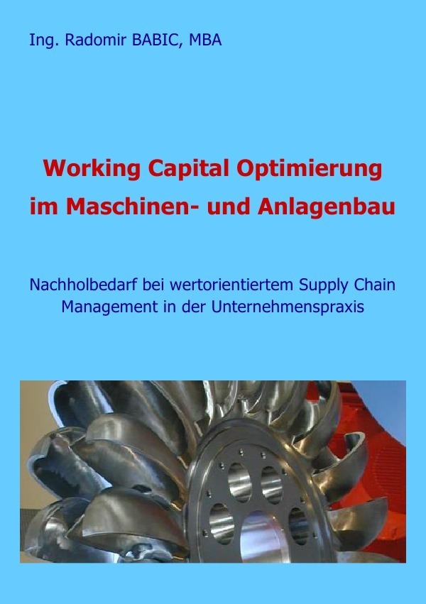 Cover: 9783737593519 | Working Capital Optimierung im Maschinen- und Anlagenbau | Babic