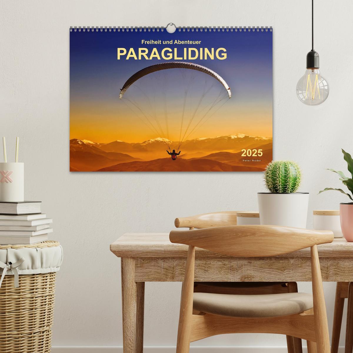 Bild: 9783435479405 | Freiheit und Abenteuer - Paragliding (Wandkalender 2025 DIN A3...