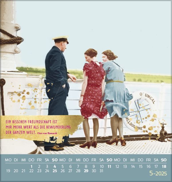 Bild: 9783731879879 | Beste Freundinnen 2025 | aufstellbarer Postkartenkalender | Verlag