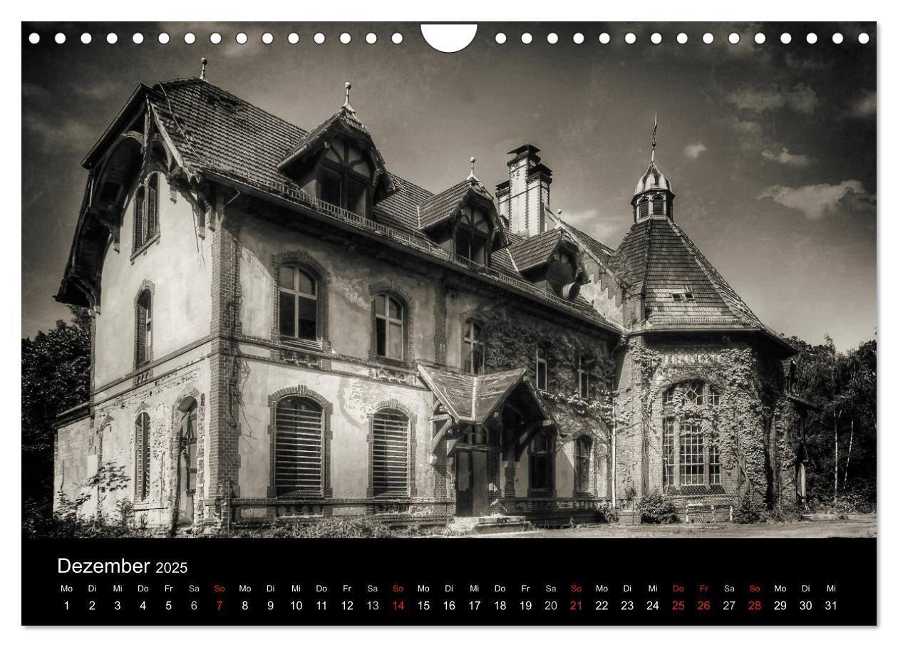 Bild: 9783435534111 | Lost Places Geisterhäuser (Wandkalender 2025 DIN A4 quer), CALVENDO...