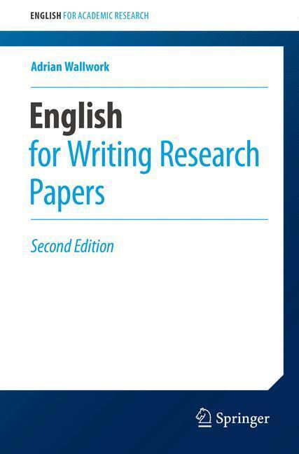 Cover: 9783319260921 | English for Writing Research Papers | Adrian Wallwork | Taschenbuch