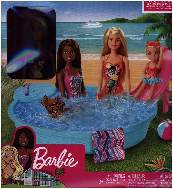 Cover: 887961796841 | Barbie Pool und Puppe (blond) | Stück | In Fensterkarton | 2020