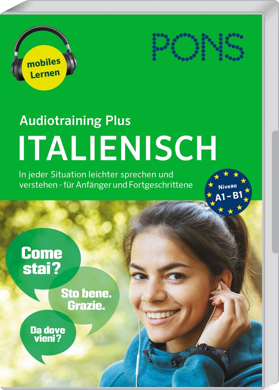 Cover: 9783125623132 | PONS Audiotraining Plus Italienisch | MP3 | PONS Audiotraining | 2021