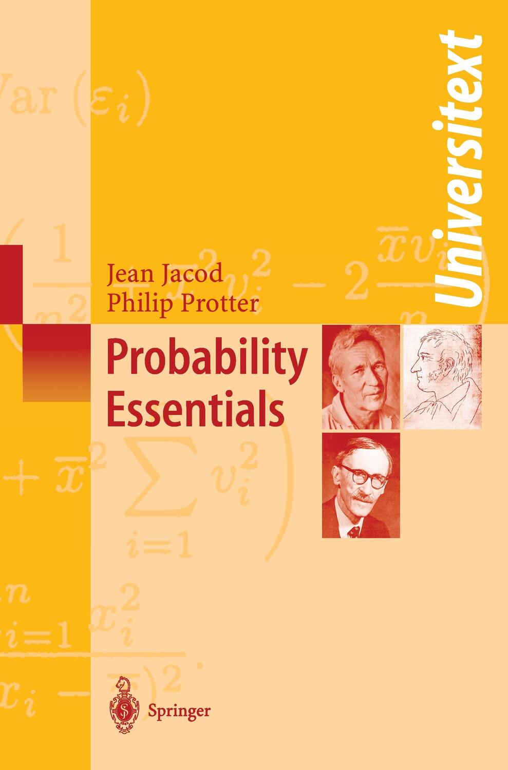 Cover: 9783540438717 | Probability Essentials | Philip Protter (u. a.) | Taschenbuch | 2004