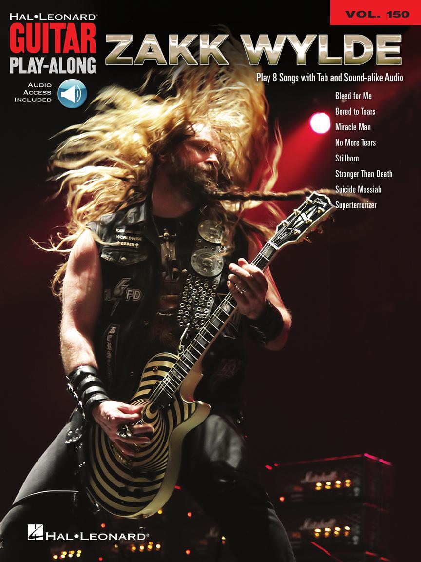 Cover: 884088610777 | Zakk Wylde | Guitar Play-Along Volume 150 | Guitar Play-Along | 2012
