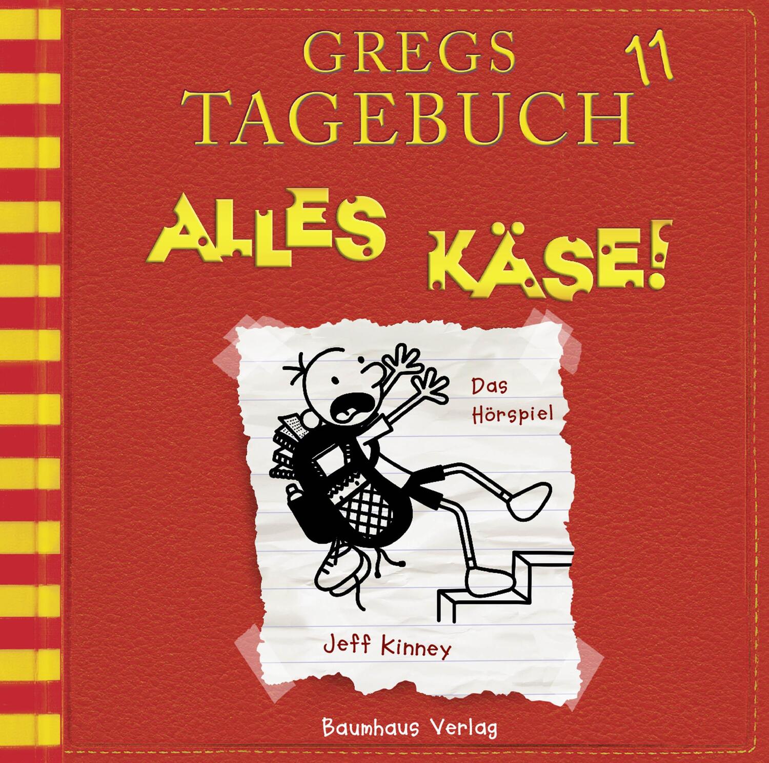 Cover: 9783785756218 | Gregs Tagebuch 11 - Alles Käse! | Jeff Kinney | Audio-CD | 56 Min.