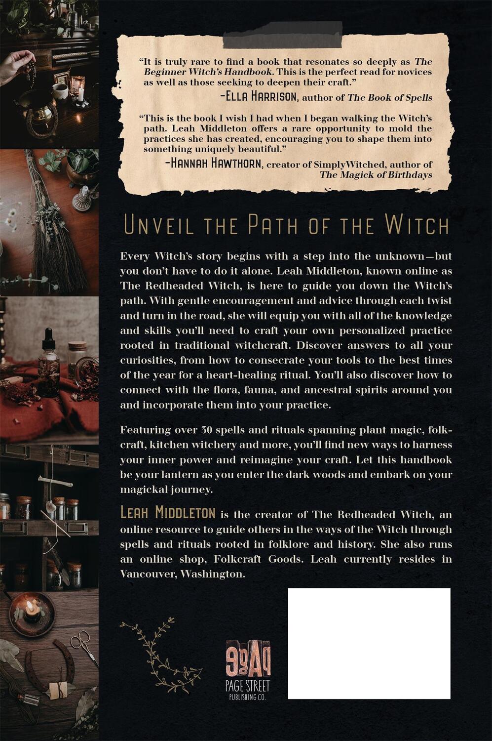 Rückseite: 9781645679097 | The Beginner Witch's Handbook | Leah Middleton | Taschenbuch | 2023