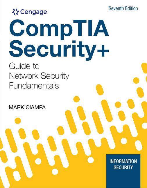Cover: 9780357424377 | Comptia Security+ Guide to Network Security Fundamentals | Mark Ciampa