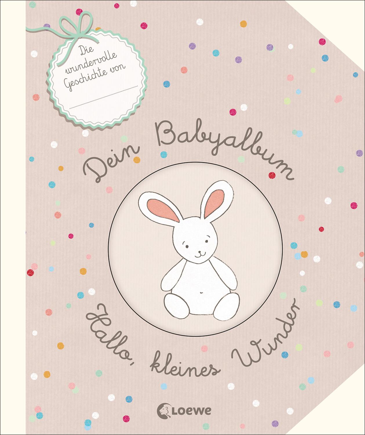 Cover: 9783743200104 | Dein Babyalbum - Hallo, kleines Wunder | Virginie Guyard | Taschenbuch