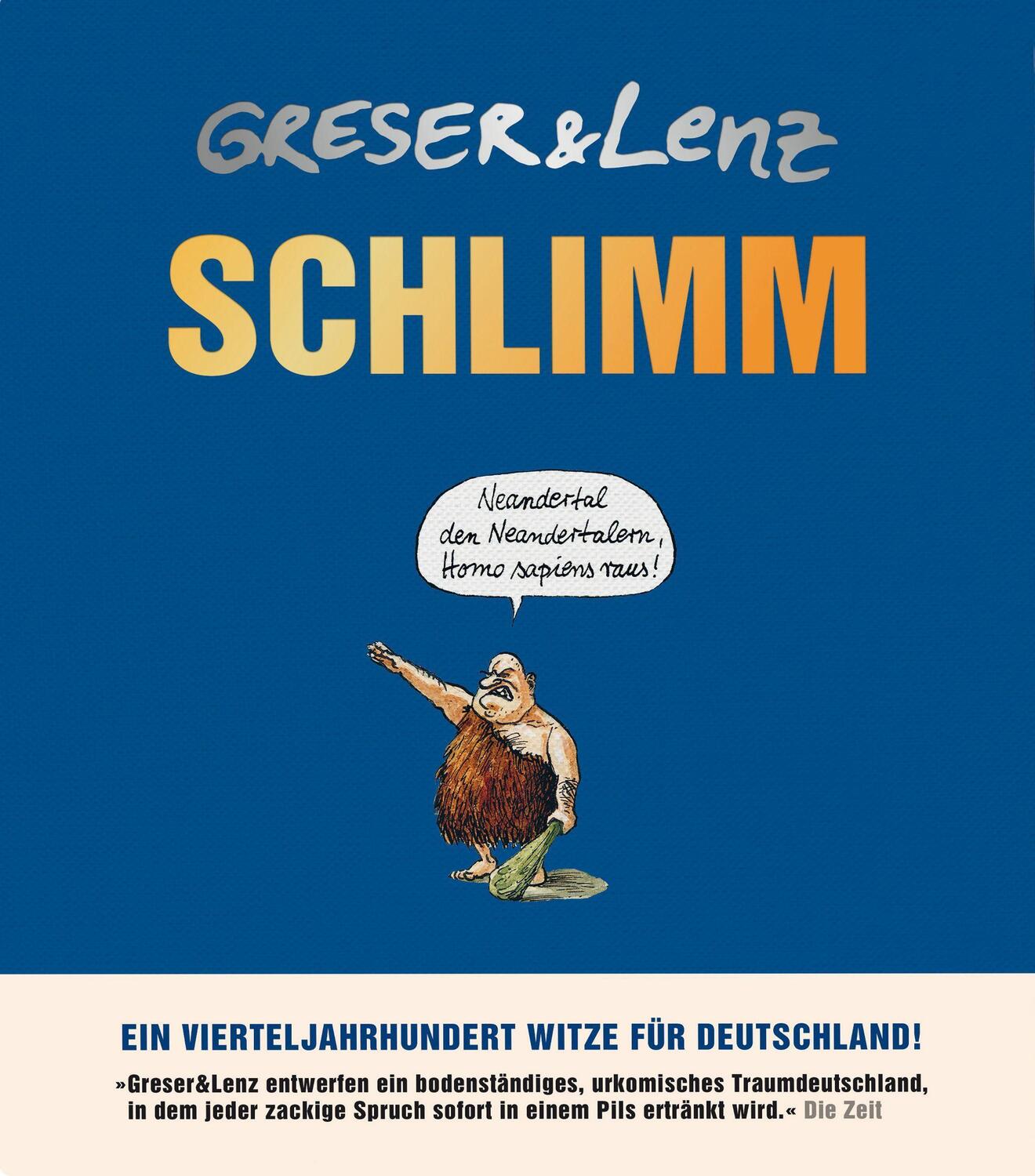 Cover: 9783956144363 | Schlimm | Ein Vierteljahrhundert Witze für Deutschland | Buch | 2021