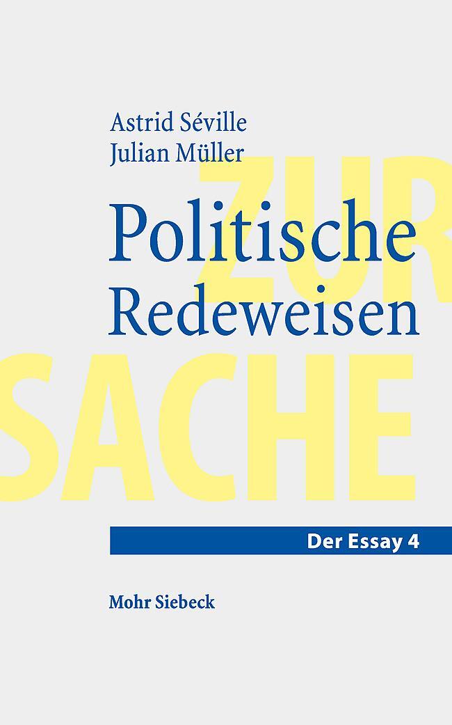 Cover: 9783161615023 | Politische Redeweisen | Astrid Séville (u. a.) | Taschenbuch | V