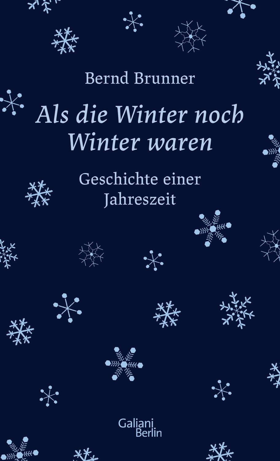 Als die Winter noch Winter waren - Brunner, Bernd