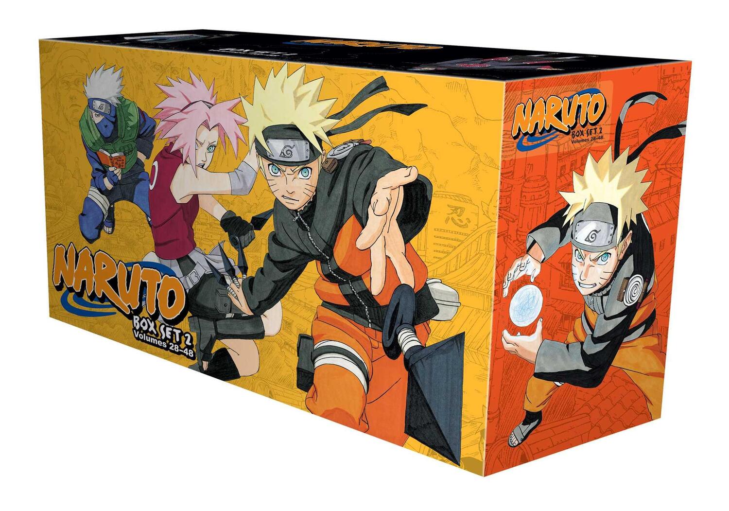 Cover: 9781421580807 | Naruto Box Set 2 | Volumes 28-48 with Premium | Masashi Kishimoto