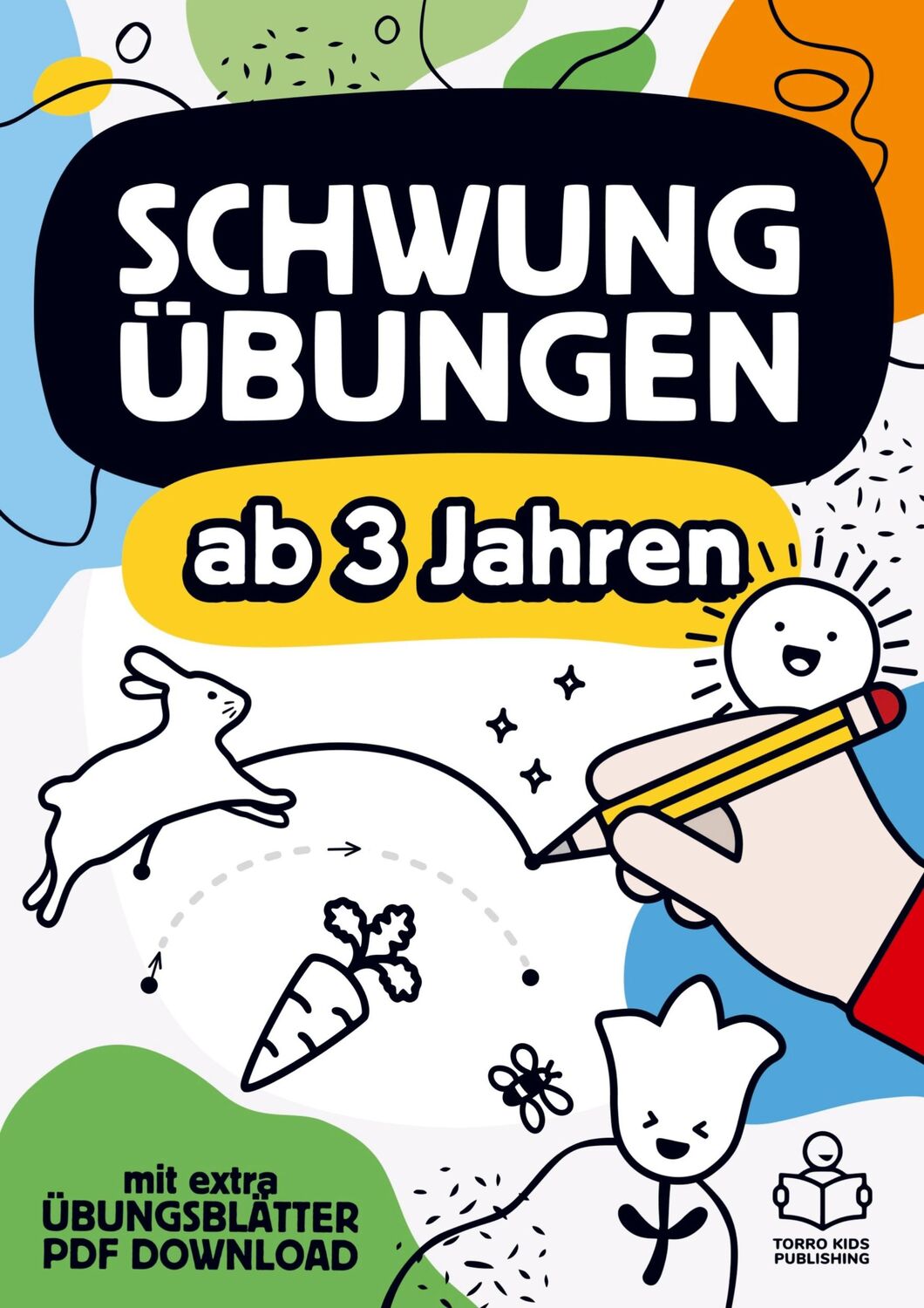 Cover: 9789403623351 | Schwungübungen ab 3 Jahren: Das große Übungsheft mit Schwungübungen...